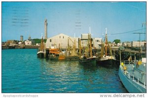 Fishing Boats At Town Pier ProvincetownCape Cod Massachusetts 1974