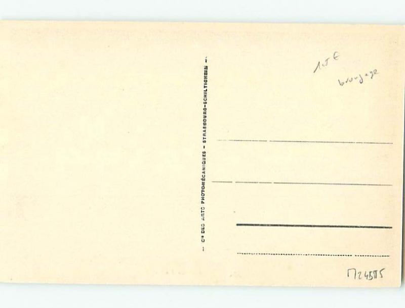 Pre-Chrome postcard ad risque BAIN DE SOLEIL COPPERTONE SUNTAN LOTION HL8495