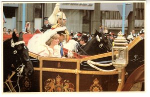 Prince Charles and Princess Diana, State Postillion Landau, Royal Wedding 1981