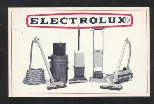 ELECTROLUX VACUUM CLEANER VINTAGE ADVERTISING POSTCARD