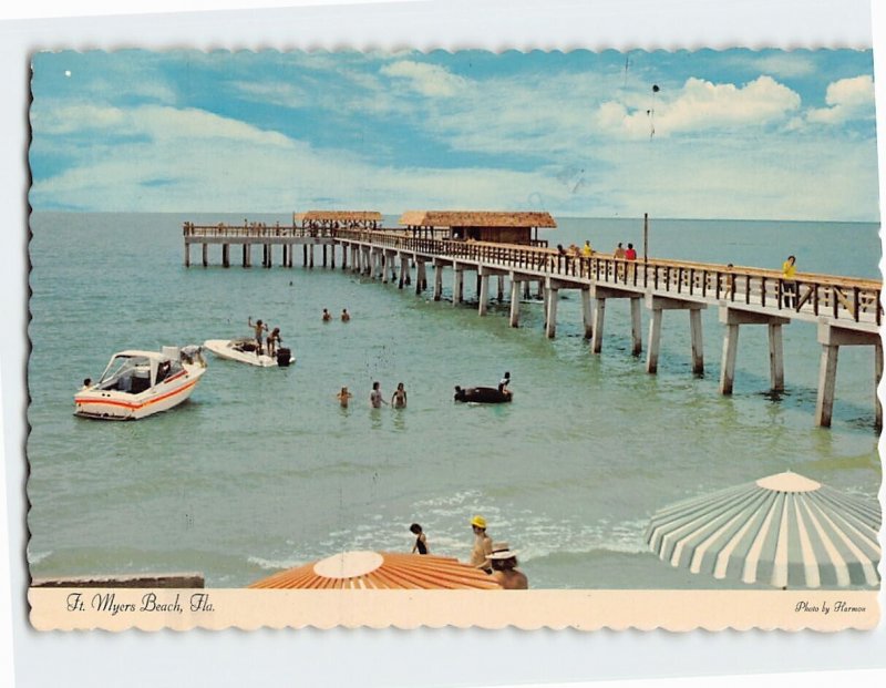 Postcard Fishing Pier, Fort Myers Beach, Florida