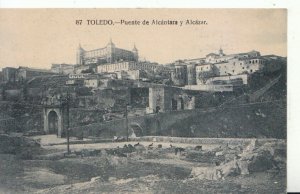 Spain Postcard - Toledo - Puente De Alcantara y Alcazar - Ref 13028A