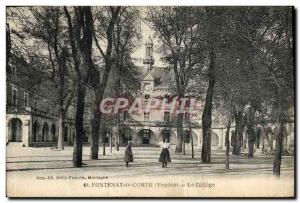 Old Postcard Fontenay le Comte's College