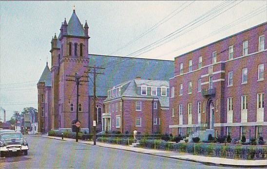 New Hampshire Nashua Saint Patricks Rectory Parish School And Church