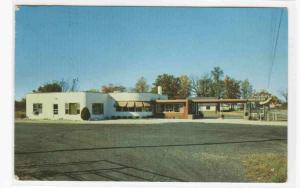 Prtichett's Smorgasbord Restaurant Gift Shop US 20 Elkhart Indiana 1956 postcard