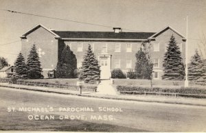 Ocean Grove, Massachusetts/Mass/MA Postcard, St Michael's Parochial School