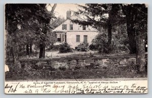 1908  Katrina Van Tassel Home Tarrytown NY Legend of Sleepy Hollow Postcard
