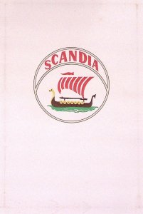 1950s SCANDIA RESTAURANT MENU VANCOUVER B.C. CANADA SCANDINAVIAN  EXC Z2778