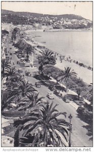 France Nice Promenade des Anglais Mont-Boron 1958 Photo