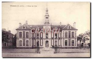 Old Postcard Chatou l & # City 39Hotel