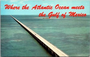 Florida Keys Aerial View Of Seven Mile Bridge