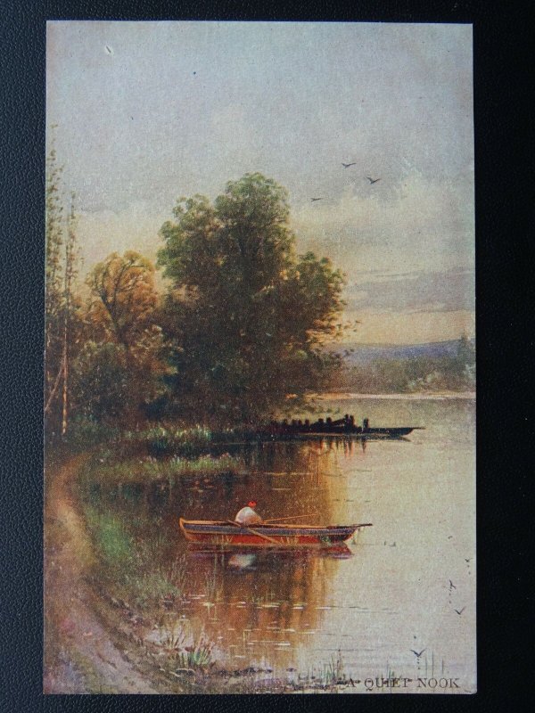 Norfolk A QUIET NOOK c1905 Postcard by Hildesheimer 5290