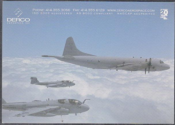 Advertising P. C. Derco Aeospace Modern Military Aircraft