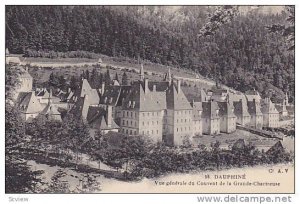 DAUPHINE,Vue generale du Couvent de la Grande-Chartreuse, Isere, France, 00-10s