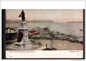 QUEBEC, Canada; View from Chateau Frontenac, 00-10s