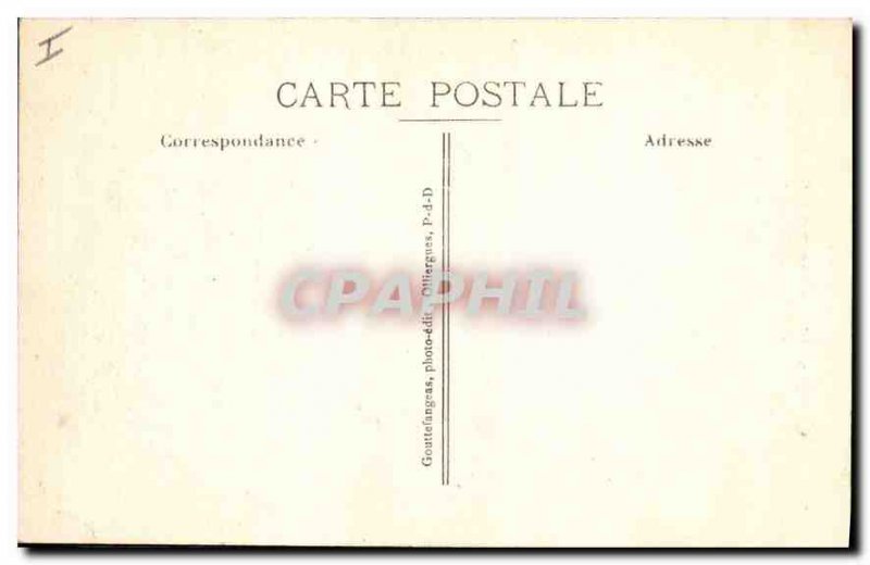 Postcard Old Castle Tournoel