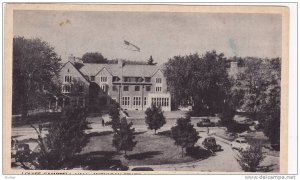 Bird's-eye View, Louise Campbell Hall, Michigan State College, East Lansing, ...