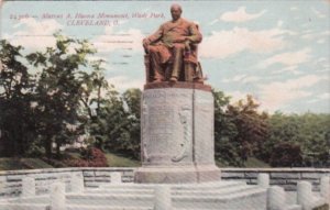 Ohio Cleveland Marcus A Hanna Monument Wade Park 1909