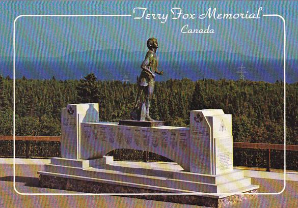 Terry Fox Memorial Thunder Bay Ontario Canada