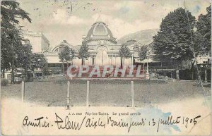 Old Postcard Aix les Bains the large circle