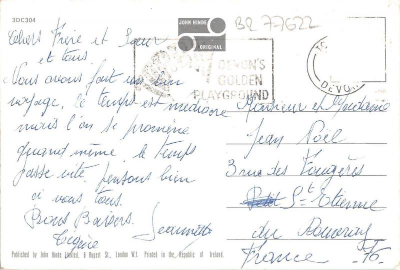 BR77622 teignmouth from shaldon devon   uk 14x9cm