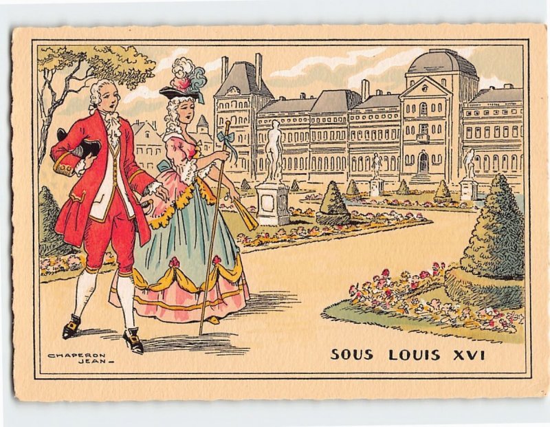 M-124289 Sous Louis XVI Les Tuileries au XVIII Siècle Paris France