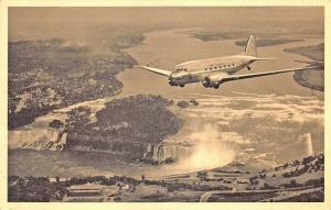 American Mercury Flagship Fleet Airplane Niagara Falls NY Postcard