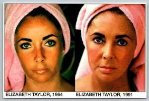 Elizabeth Taylor  Postcard