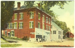 Winterport ME Upper Main Street Store Front Children Postcard