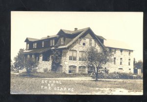 RPPC HOLLISTER MISSOURI SCHOOL OF THE OZARKS VINTAGE REAL PHOTO POSTCARD MO