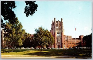 Vtg Iowa City IA General Hospital Original Sectoion University of Iowa Postcard