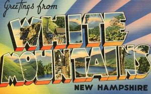 Large Letter - NH, White Mountains