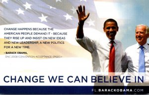 Barack Obama DNC 2008 Convention Acceptance Speeck Joe Biden