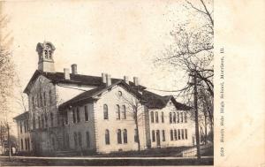 Morrison Illinois~South Side High School~c1910 Postcard