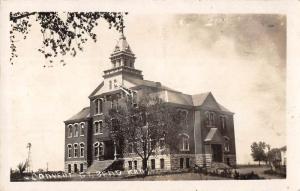 Bend Kansas Convent Real Photo Antique Postcard K94461