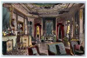 c1950 Interior Of Mrs. Potter Palmer's Home Lake Shore Drive Chicago IL Postcard