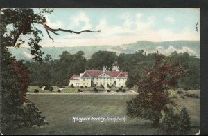 Surrey Postcard - Reigate Priory From The Park  RS4665