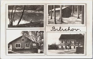 Czech Republic Bílichov Kladno District Central Bohemian Region Bilich RPPC C109