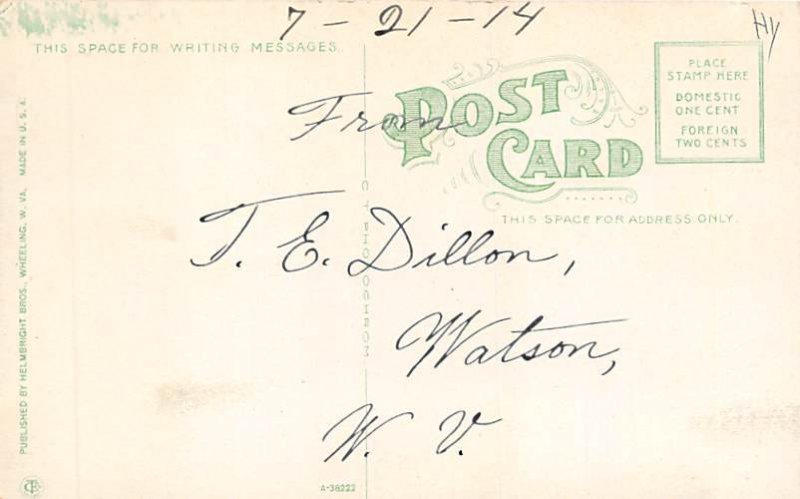 Wheeling at night, Wheeling, WV