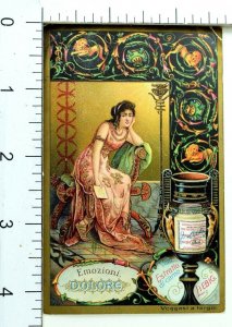 1880's Emotions Fabulous Fantasy Lovely Liebig Victorian 6 Trade Card Set K24