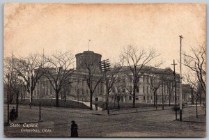 Columbus Ohio 1908 J. Murray Jordan Postcard State Capitol