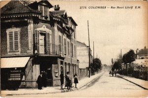 CPA Colombes Rue Henri Litolff (1315373)