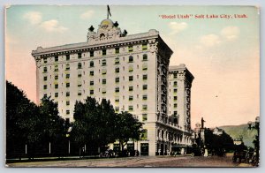 Salt Lake City Utah~Hotel Utah aka Joseph Smith Memorial Building~Vintage PC