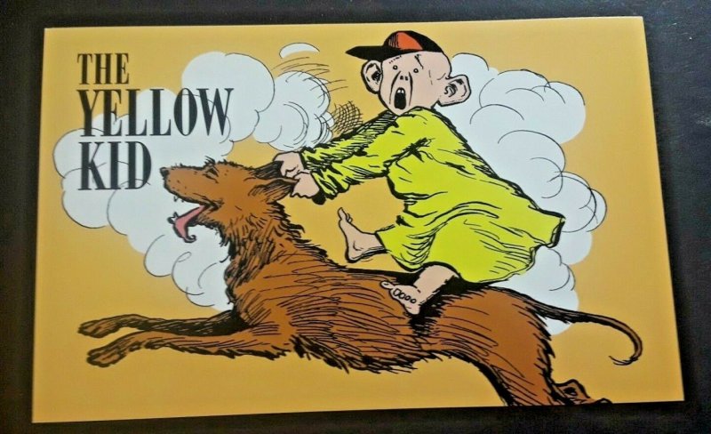 Mint The Yellow Kid Comic Strip Began 1895 By R F Outcault  Stamped Postcard