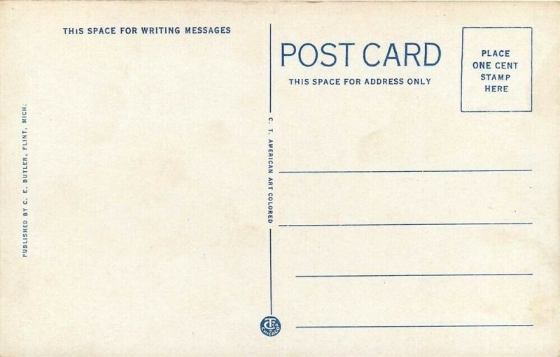 MI, Flint, Michigan, IMA Auditorium, Tichnor