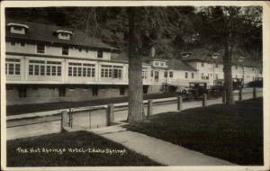 Idaho Springs ID Hot Springs Hotel c1920s-30s Real Photo Postcard