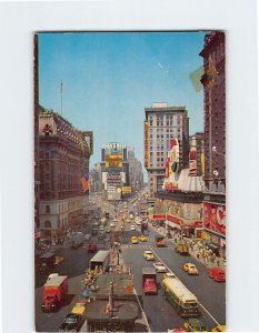 Postcard Times Square, New York City, New York