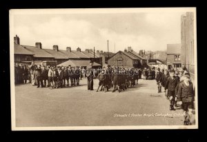 TQ3094 - Durham - Lining up, Senior Boys School at Easington Colliery - postcard