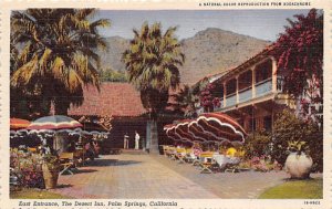 East Entrance, The Desert Inn Palm Springs CA