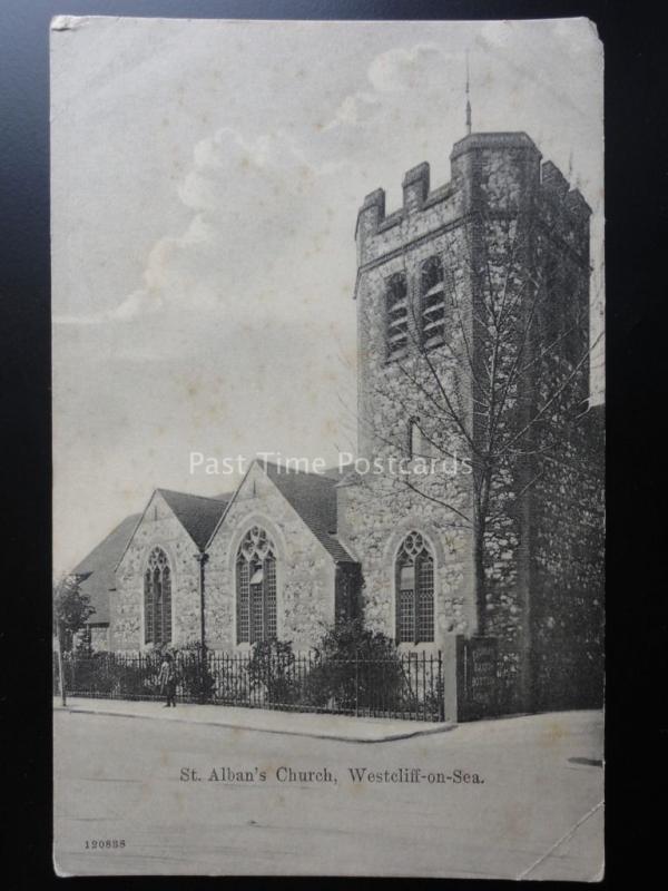 Essex WESTCLIFF ON SEA St. Albans Church c1904